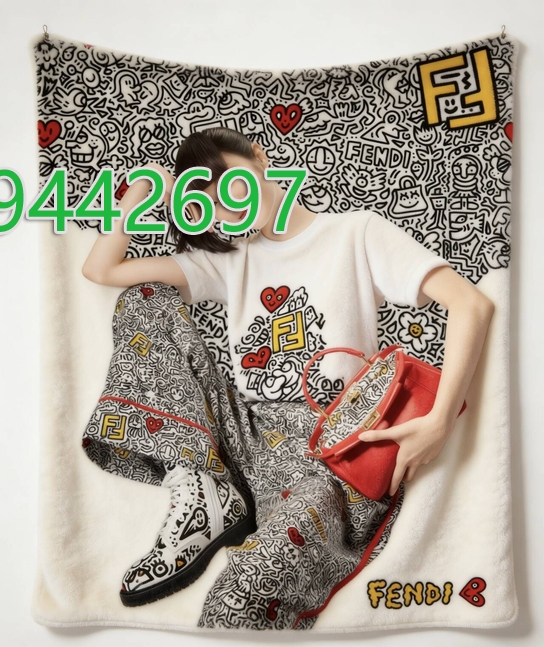 Fendi Throw Blankets
